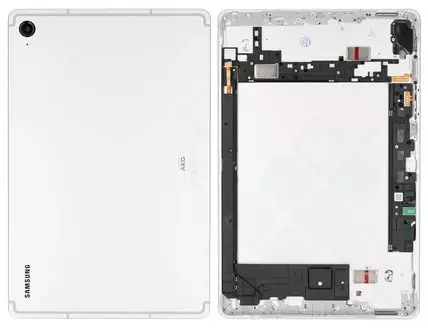Samsung Galaxy Tab S9 FE Akkudeckel (Rückseite) silber