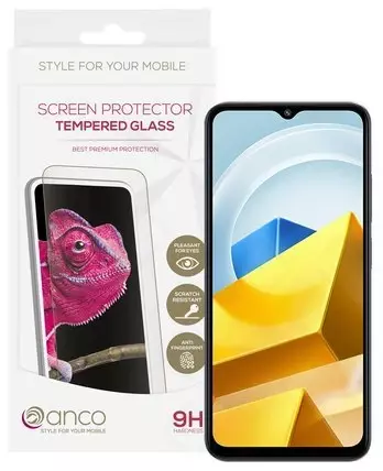 Echtglasfolie für Xiaomi Poco M5 (Hartglas Echtglasschutz)