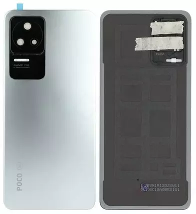 Xiaomi Poco F4 5G Akkudeckel (Rückseite) silber