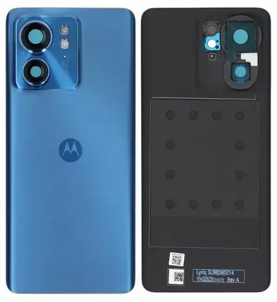 Motorola Edge 40 Akkudeckel (Rückseite) blau