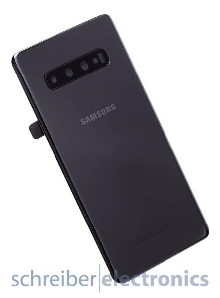 Samsung G975 Galaxy S10 Plus Akkudeckel (Rückseite) Ceramic schwarz