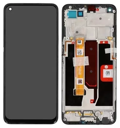 Oppo A54 5G / A74 5G Display mit Touchscreen schwarz