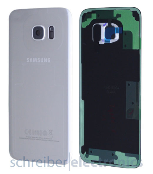Samsung G935 Galaxy S7 edge Akkudeckel silber