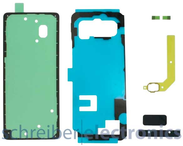 Samsung N950 Galaxy Note 8 Duos Klebefolie Klebedichtung Set 6-teilig