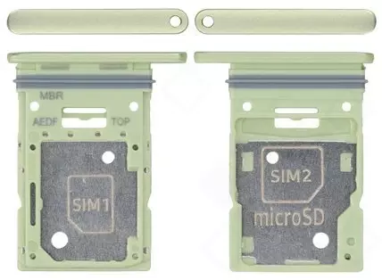 Samsung A546 Galaxy A54 Sim / SD Karten Halter (Halterung) grün