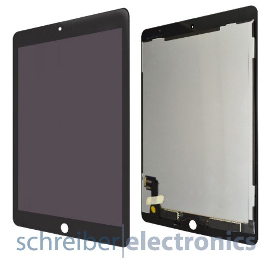 iPad Air 2 Display Einheit schwarz