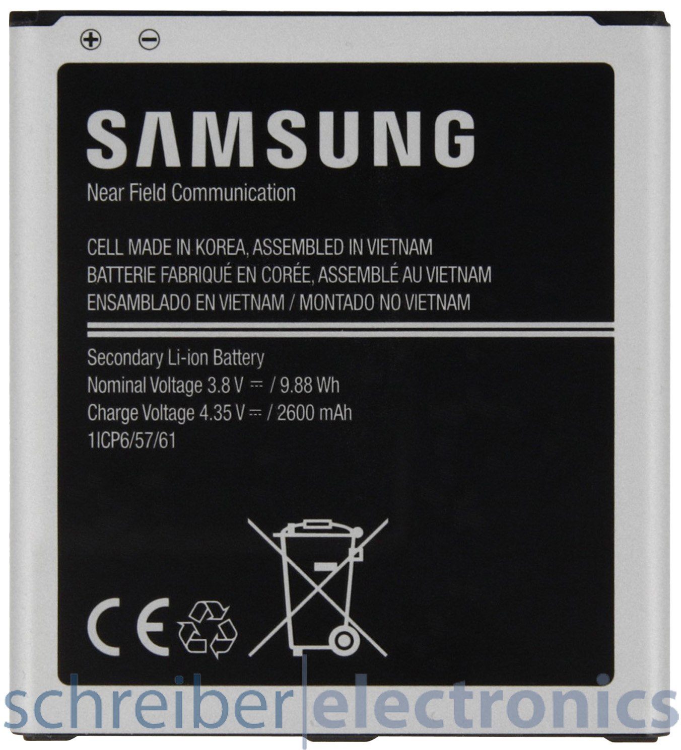 Samsung J500 Galaxy J5 Akku EB-BG531BBE- Neu Kaufen | schreiber-electronics