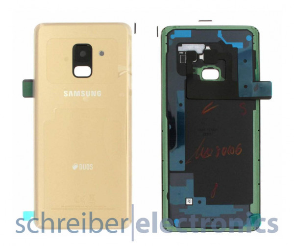 Samsung Galaxy A8 (2018) / Dous Akkudeckel (Rückseite) gold