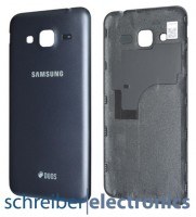 Samsung J320 Galaxy J3 (2016) Akkudeckel (Rückseite) schwarz