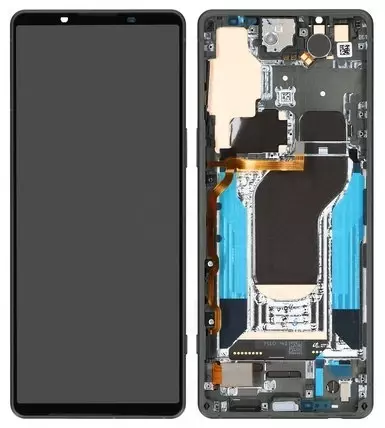 Sony Xperia 1 V Display mit Touchscreen grün