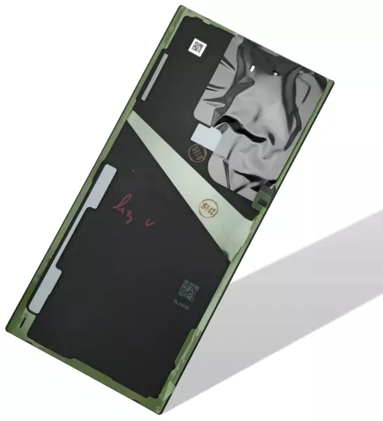 Samsung S908B Galaxy S22 Ultra Akkudeckel (Rückseite) schwarz (phantom black)
