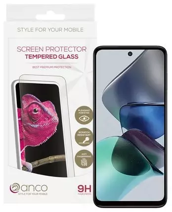 Echtglasfolie für Motorola Moto G23 (Hartglas Echtglasschutz)
