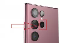 Samsung S908B Galaxy S22 Ultra Kamerascheibe (Glas) Tele 3