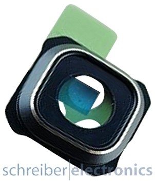 Samsung G928F Galaxy S6 Edge+ Kamera Ring / Blende schwarz blau