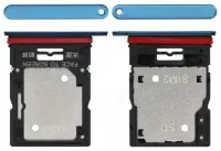 Xiaomi Redmi Note 12 Pro Sim / SD Karten Halter (Halterung) glacier blue (blau)