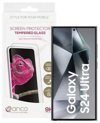 Echtglasfolie für Samsung S928B Galaxy S24 Ultra (Hartglas Echtglasschutz)