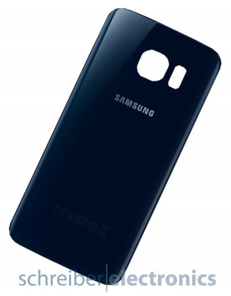 Samsung G925 Galaxy S6 edge Akkudeckel / Rückseite schwarz