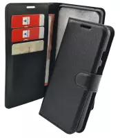 Klapp-Tasche Klassik (Book Style) Samsung G736 Galaxy Xcover 6 Pro schwarz - Schutzhülle