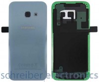 Samsung A320 Galaxy A3 Akkudeckel (Rückseite) blau