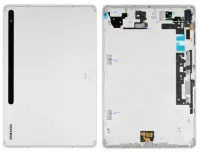 Samsung Galaxy Tab S8+ Plus Akkudeckel (Rückseite) silber X800 X806