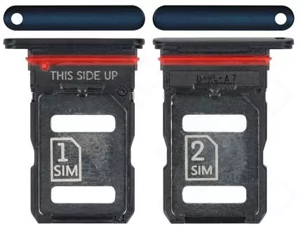 Motorola Edge 30 Fusion Sim Karten Halter (Halterung) grau