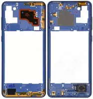 Samsung A217 Galaxy A21s Mittelgehäuse (Rahmen) blau
