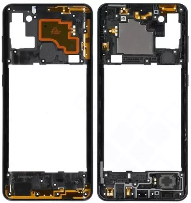 Samsung A217 Galaxy A21s Mittelgehäuse (Rahmen) schwarz