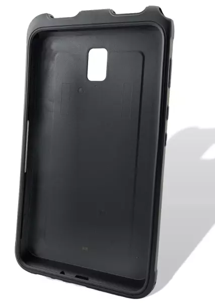 Hardcase Hülle Samsung T570 T575 Galaxy Tab Active 3 in candy schwarz - Schutzhülle