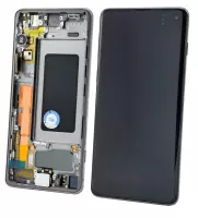 Samsung G973 Galaxy S10 Display mit Touchscreen Prism schwarz