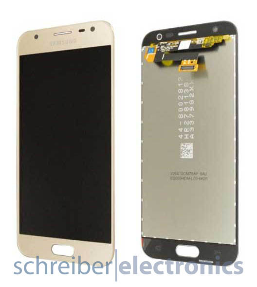 Samsung J330 Galaxy J3 (2017) Display mit Touchscreen gold