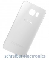 Samsung G920 Galaxy S6 Akkudeckel / Rückseite weiss