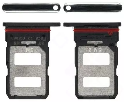 Xiaomi Poco F4 GT Sim / SD Karten Halter (Halterung) silber