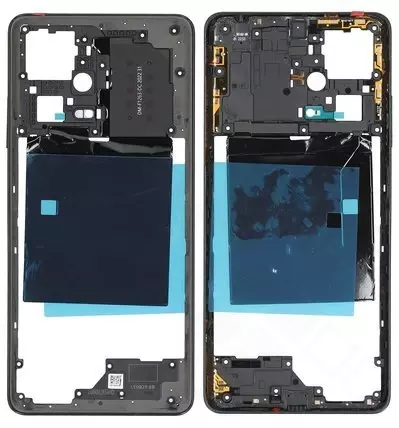 Xiaomi Redmi Note 12 Pro+ 5G Mittelgehäuse (Rahmen) schwarz