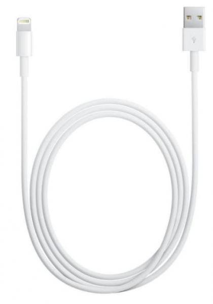 Apple iPhone MD818 Datenkabel Lightning - USB weiß 1m