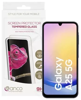 Echtglasfolie für Samsung A256B Galaxy A25 5G (Hartglas Echtglasschutz)