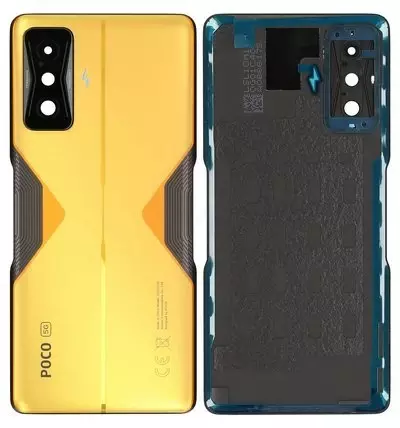 Xiaomi Poco F4 GT Akkudeckel (Rückseite) gelb