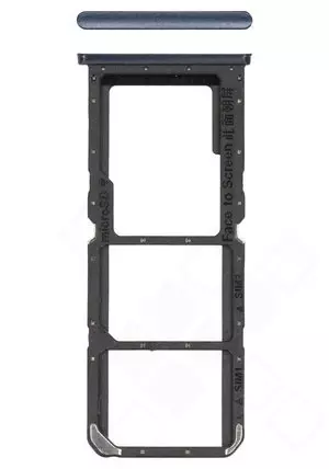 Oppo A54 5G / A74 5G Sim / SD Karten Halter (Halterung) schwarz