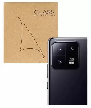 Echtglasfolie Haupt Kamera (Rückseite) Xiaomi 13 Pro (Schutzfolie)