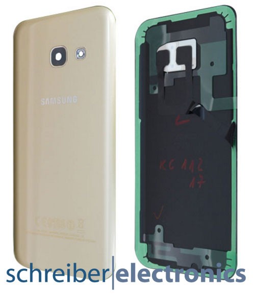 Samsung A320 Galaxy A3 Akkudeckel (Rückseite) gold