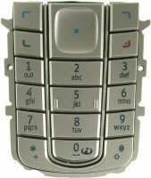 Nokia 6230 Tastatur (Tastenmatte) silber