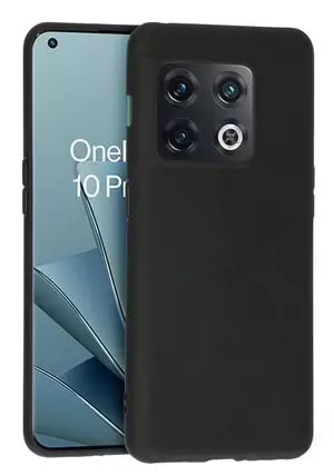 Silikon / TPU Hülle OnePlus 10 Pro in candy schwarz - Schutzhülle
