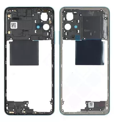 Xiaomi Poco M4 Pro 5G Mittelgehäuse (Rahmen) blau