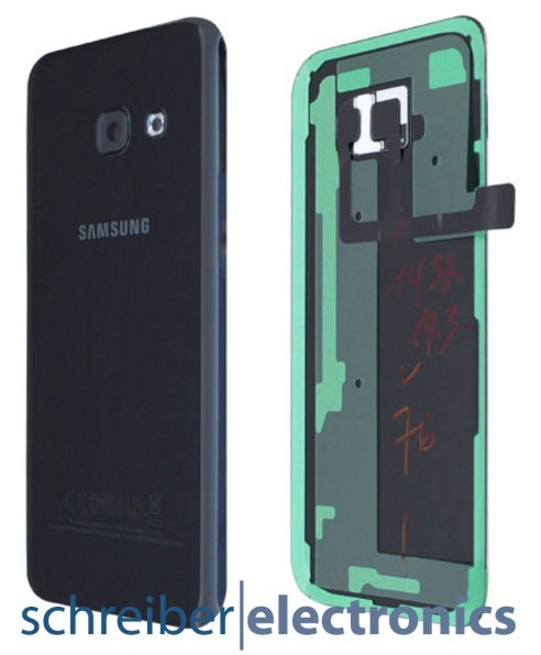 Samsung A520 Galaxy A5 (2017) Akkudeckel (Rückseite) schwarz