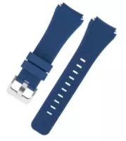 Samsung R760 R765 Gear S3 Frontier Armband blau M 2-teilig