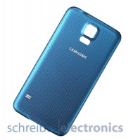 Samsung G900 Galaxy S5 Akkudeckel blau