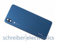 Huawei P20 / Dual Akkudeckel (Rückseite) blau
