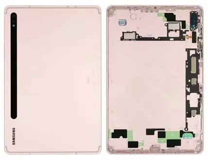 Samsung Galaxy Tab S8 Akkudeckel (Rückseite) pink gold