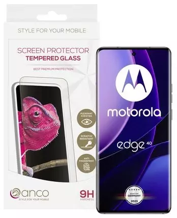 Echtglasfolie für Motorola Edge 40 (Hartglas Echtglasschutz)