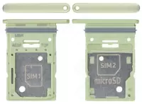 Samsung A546 Galaxy A54 Sim / SD Karten Halter (Halterung) grün