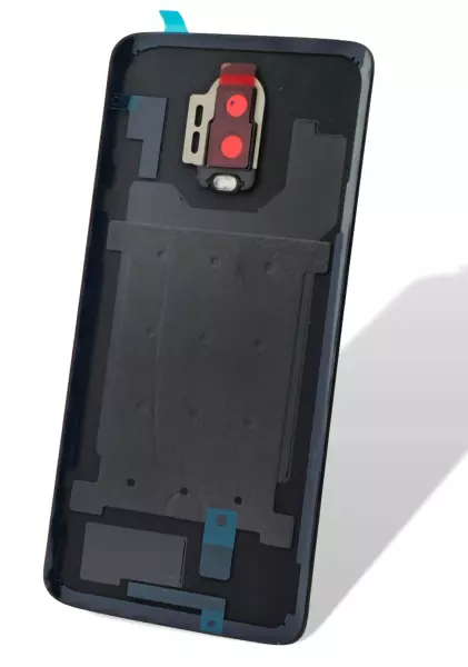 OnePlus 6T Akkudeckel (Rückseite) Mirror Black (schwarz)